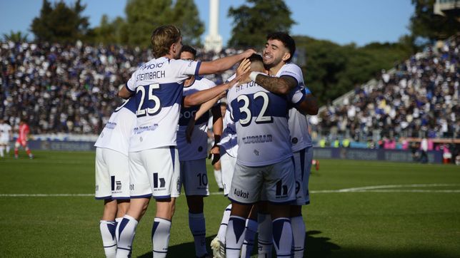 gimnasia gano un partido clave y lleva en su mejor momento a los playoffs del apertura