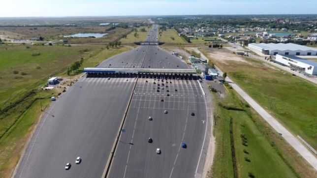 aubasa cierra la salida del ramal gutierrez a la plata por obras en la autopista