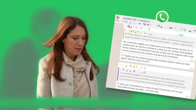 vecinos de villa castells estallaron contra vidal por decir que hay agua potable