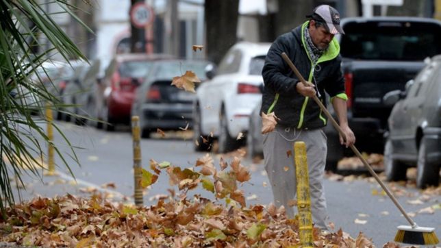 la semana cierra con chaparrones y a la espera de una nueva ola de frio en la plata