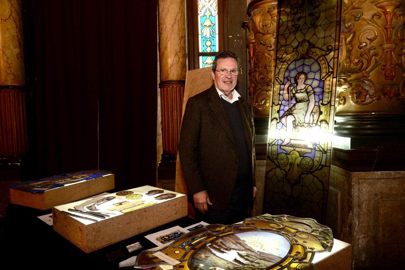 Tristán Bauer estuvo presente en la Municipalidad de La Plata este martes. Será el director del Teatro del Lago