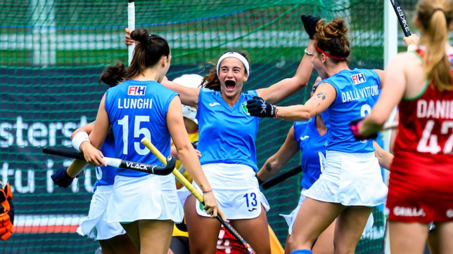 la jugadora de hockey tripera que se formo en la u y debuto en la seleccion de italia