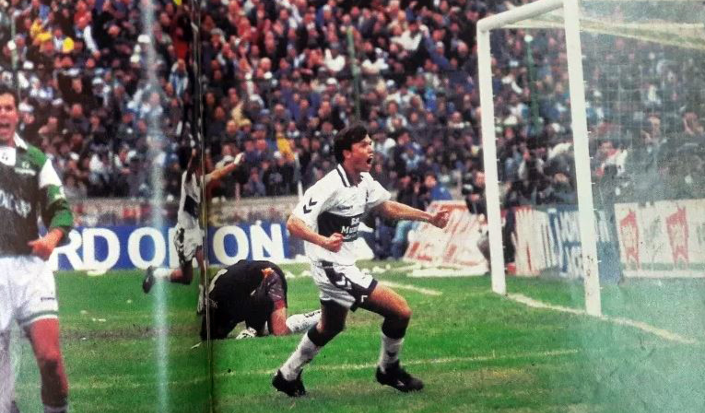 Ferro 0 Gimnasia 1 Lagorio 1995