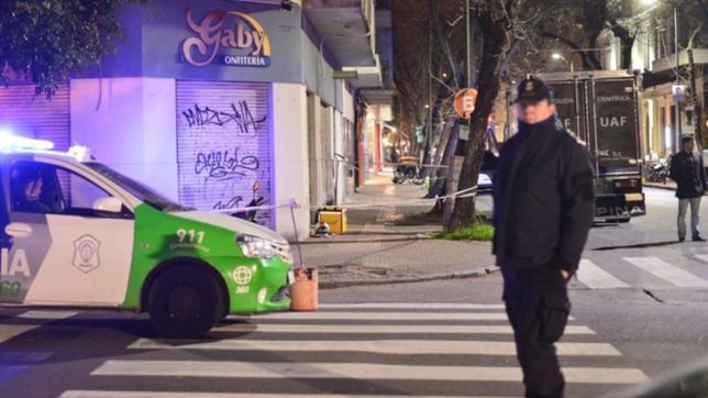 un glover mato a un ladron de dos punaladas en pleno centro de la plata