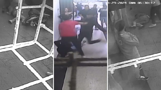 una patota lo molio a golpes a la salida de una fiesta en la plata y busca a los agresores