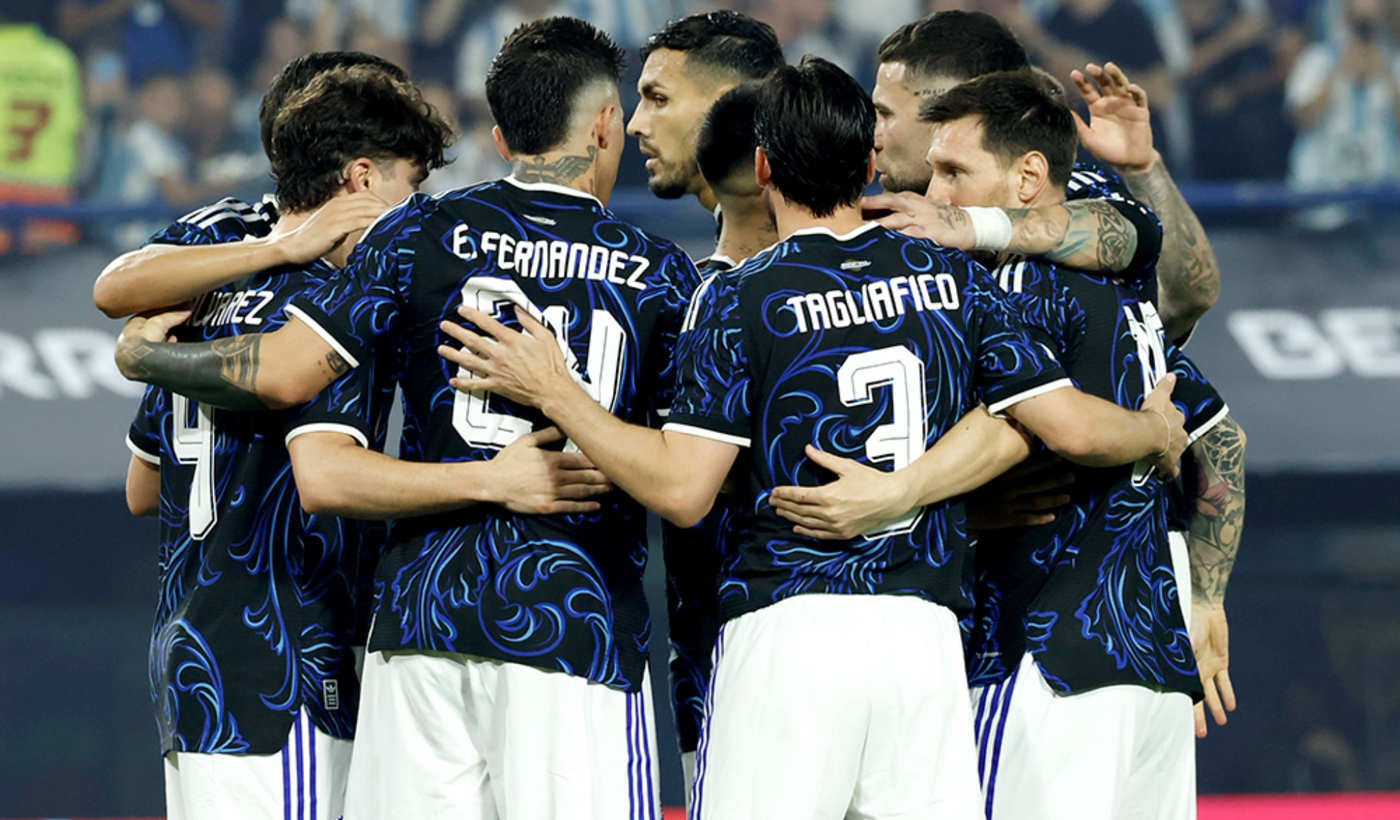 Selección argentina festejo gol 2026