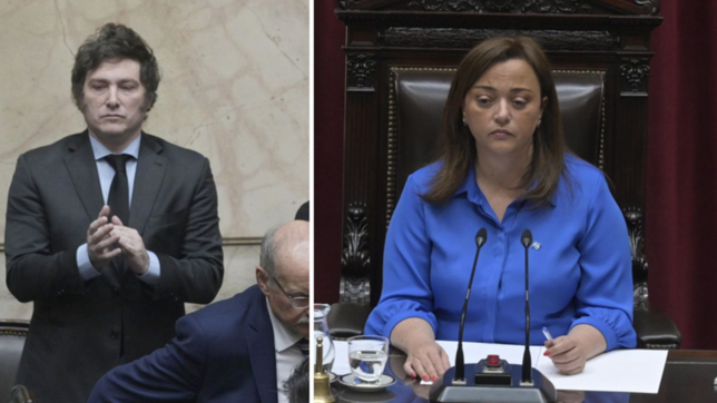 video: milei insistio en llamarla presidente y cecilia moreau tuvo una rapida respuesta