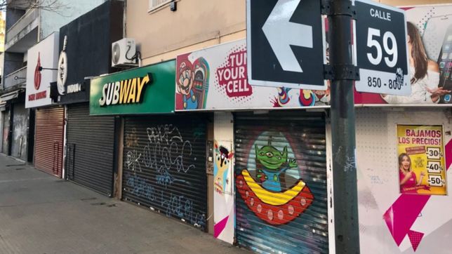 comerciantes jaqueados y un desesperado pedido de ayuda en calle 12