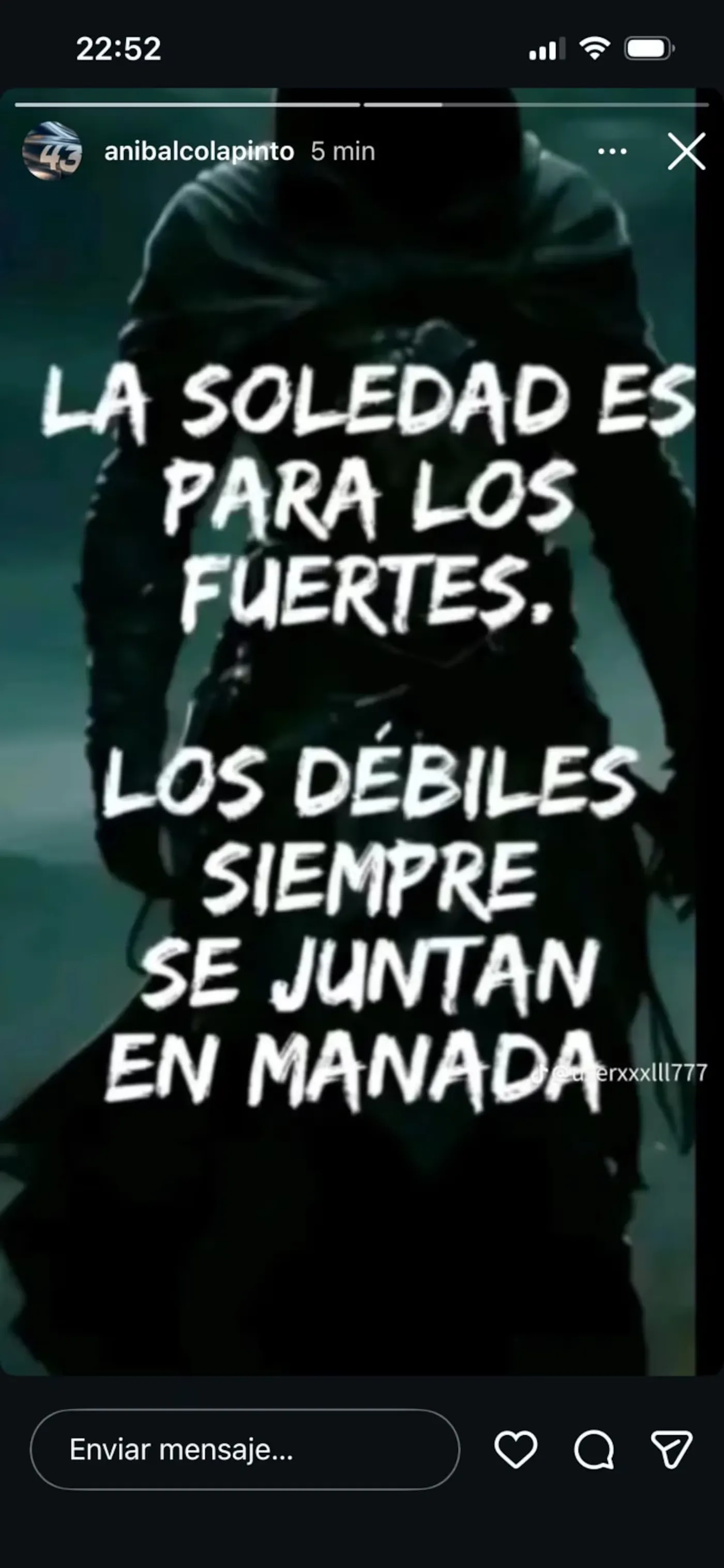 El mensaje del pap&aacute; de Franco Colapinto.