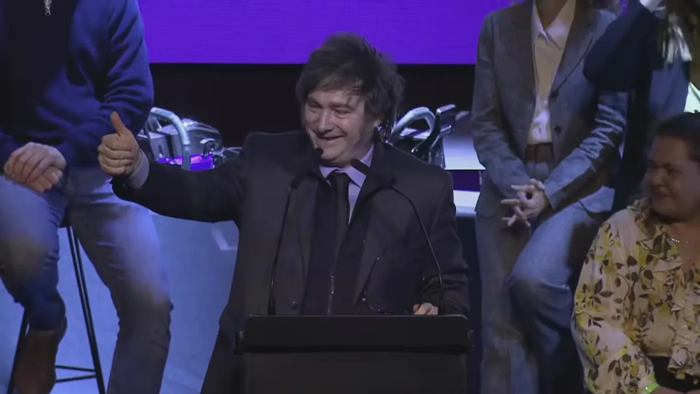 "El kirchnerismo se dedica a sembrar el caos de manera descarada, pero nada nos va a asustar", asegur&oacute; Javier Milei &nbsp;