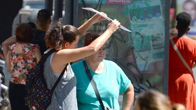 ¿cuando y como terminara la ola de calor en la plata y llegara el alivio?