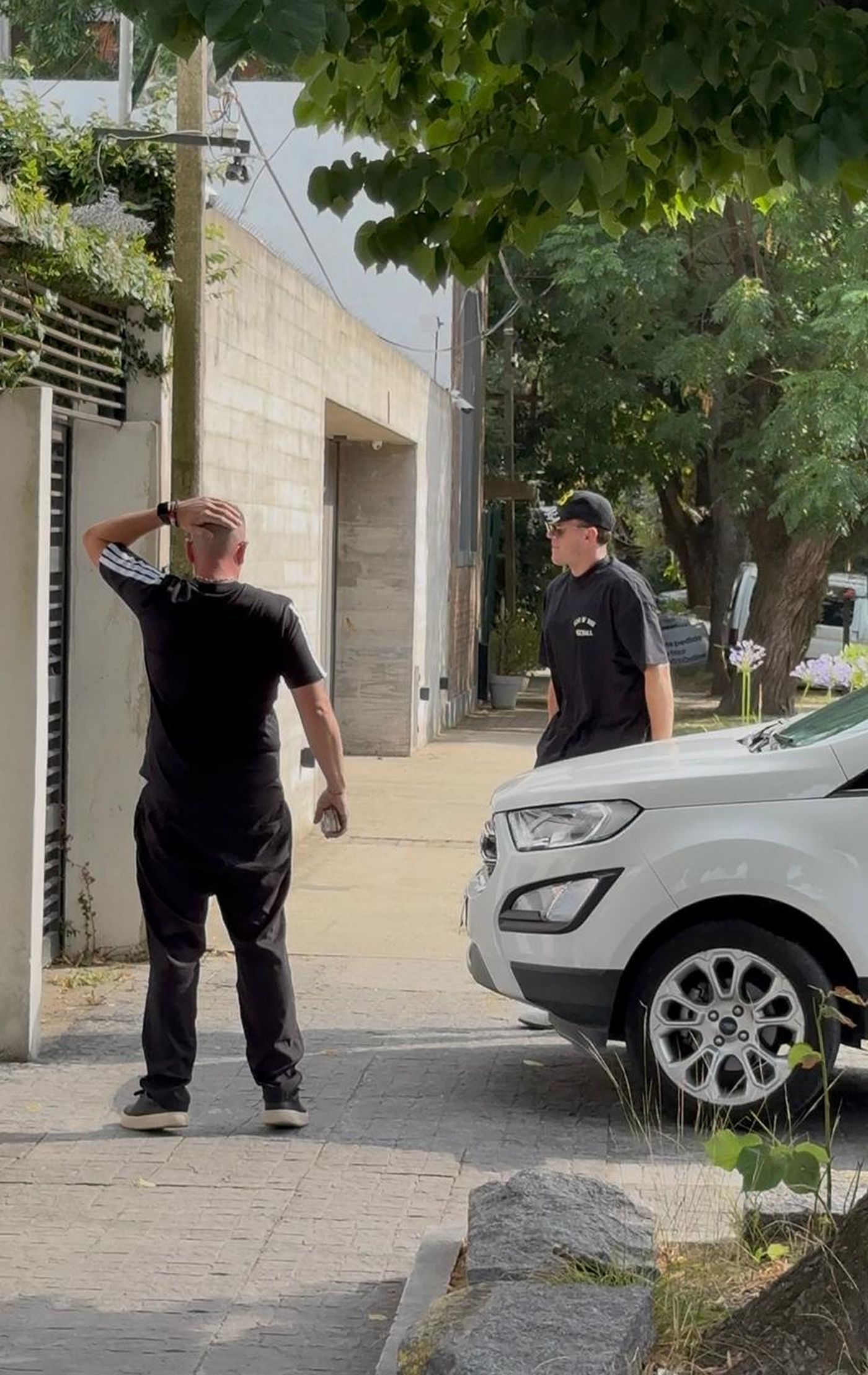 Adolfo Gaich ya se encuentra haciéndose la revisión médica