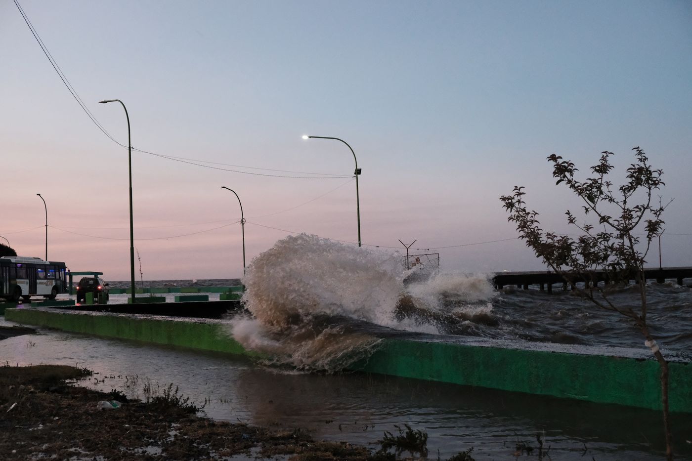 Crecida Río de la Plata en Punta Lara 7 de enero de 2026 (2)