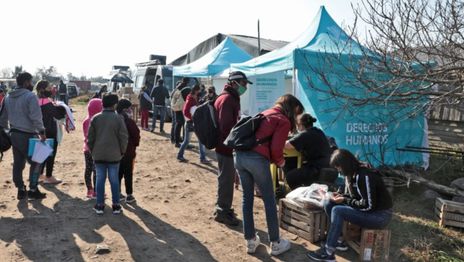 Operativo con migrantes Olmos - Operativo con migrantes