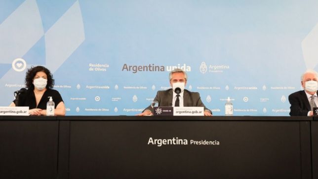 video: alberto fernandez oficializo el fin del aislamiento en el amba