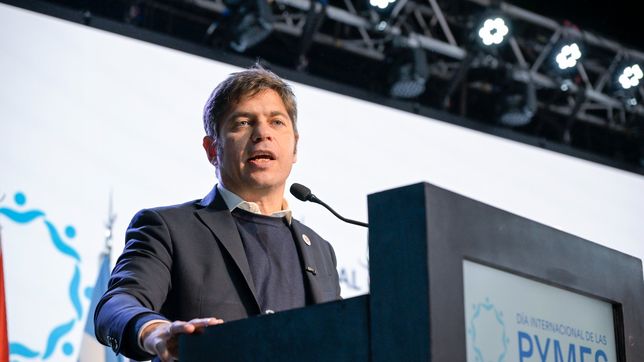 axel kicillof afirmo que las pymes son las principales perjudicadas por el modelo de javier milei