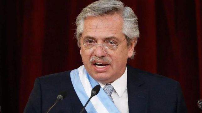 los ejes del discurso de alberto en el congreso