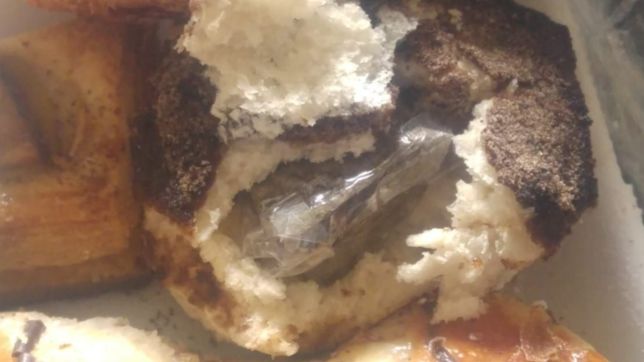 insolito: quiso entrar a la comisaria con marihuana escondida en una torta negra y termino presa