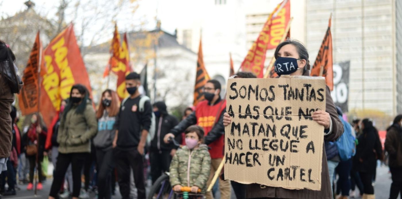 Ni una menos marcha 2021 - Ni una menos