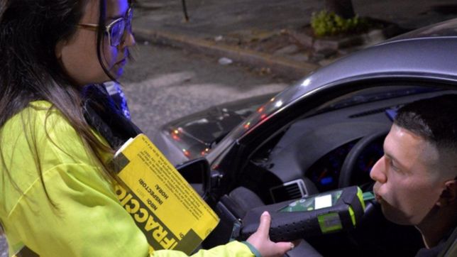 secuestraron seis autos durante controles de transito y alcoholemia en el centro platense