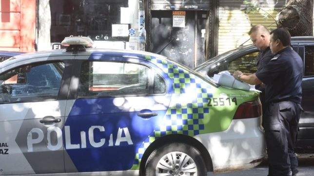 tension en el centro: un trapito insulto a automovilistas y quiso atacar a la policia
