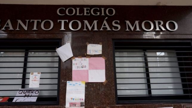 cierra el colegio santo tomas moro de la plata y los papas se unen para intentar salvarlo