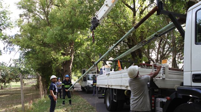 anunciaron las calles y los barrios de la plata en los que avanzara el plan de recambio de luminarias
