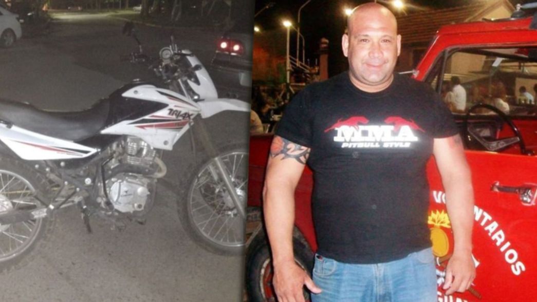 Dos chicos quisieron robarle la moto a un jefe de Bomberos, los atrapó y los retuvo