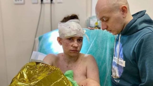 la imagen que impacta a todos en medio de los ataques rusos en ucrania
