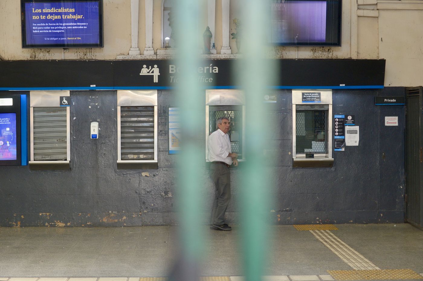Paro del transporte estación de trenes Terminal de micros (16).jpg