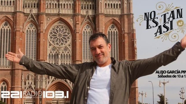 el actor alejo garcia pintos vuelve a la plata a hacer radio por primera vez en su ciudad
