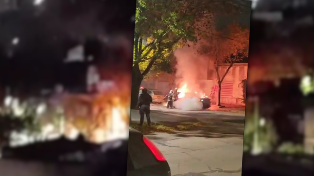 quemacoches hicieron estragos en la plata e incendiaron cinco autos a pocas cuadras de diferencia
