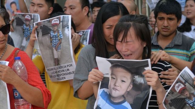 se cumplen nueve meses de la muerte de lucas lin en la colonia del colegio lincoln