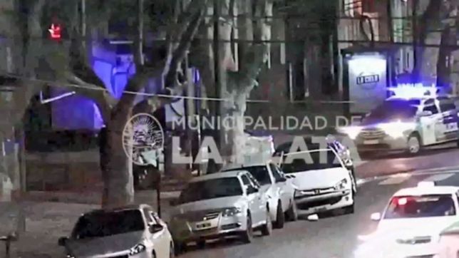 video: un choque en cadena en avenida 44 dejo tres personas heridas