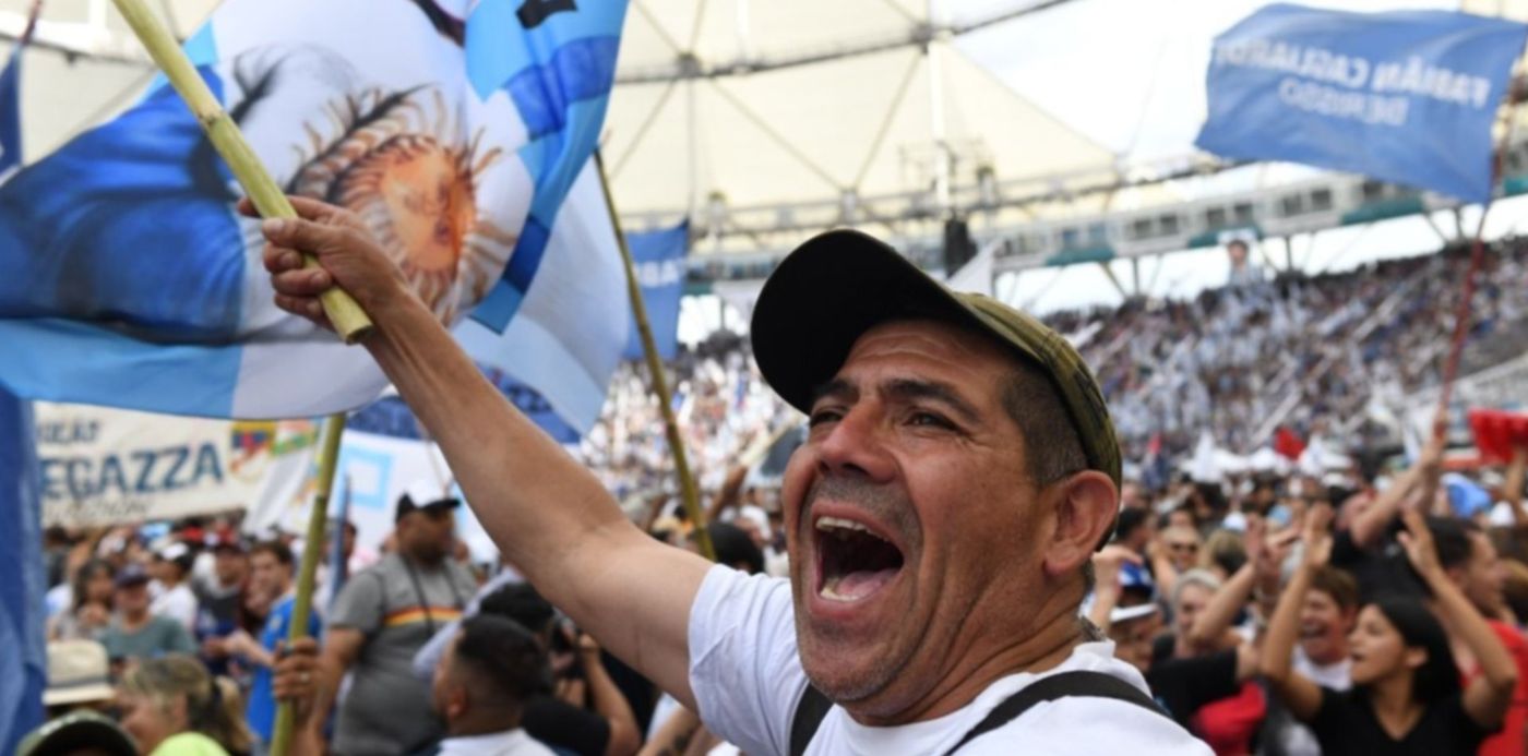El Estadio Único en la previa de la llegada de Cristina por el día de la Militancia
