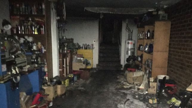 murio un hombre en la plata al quedar atrapado en el incendio de su casa