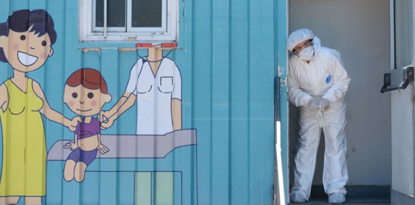 Posta de hisopados de Plaza San Martín