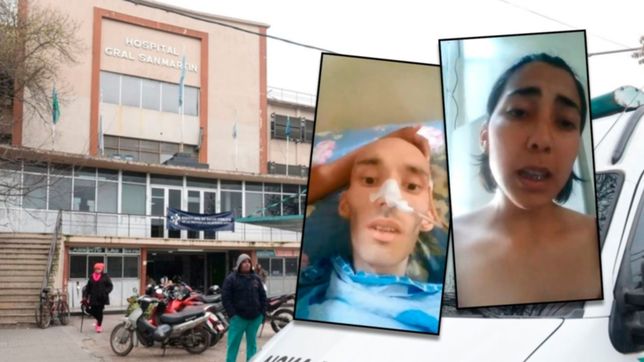 video: la desgarradora suplica de una mujer y su esposo internado en el san martin