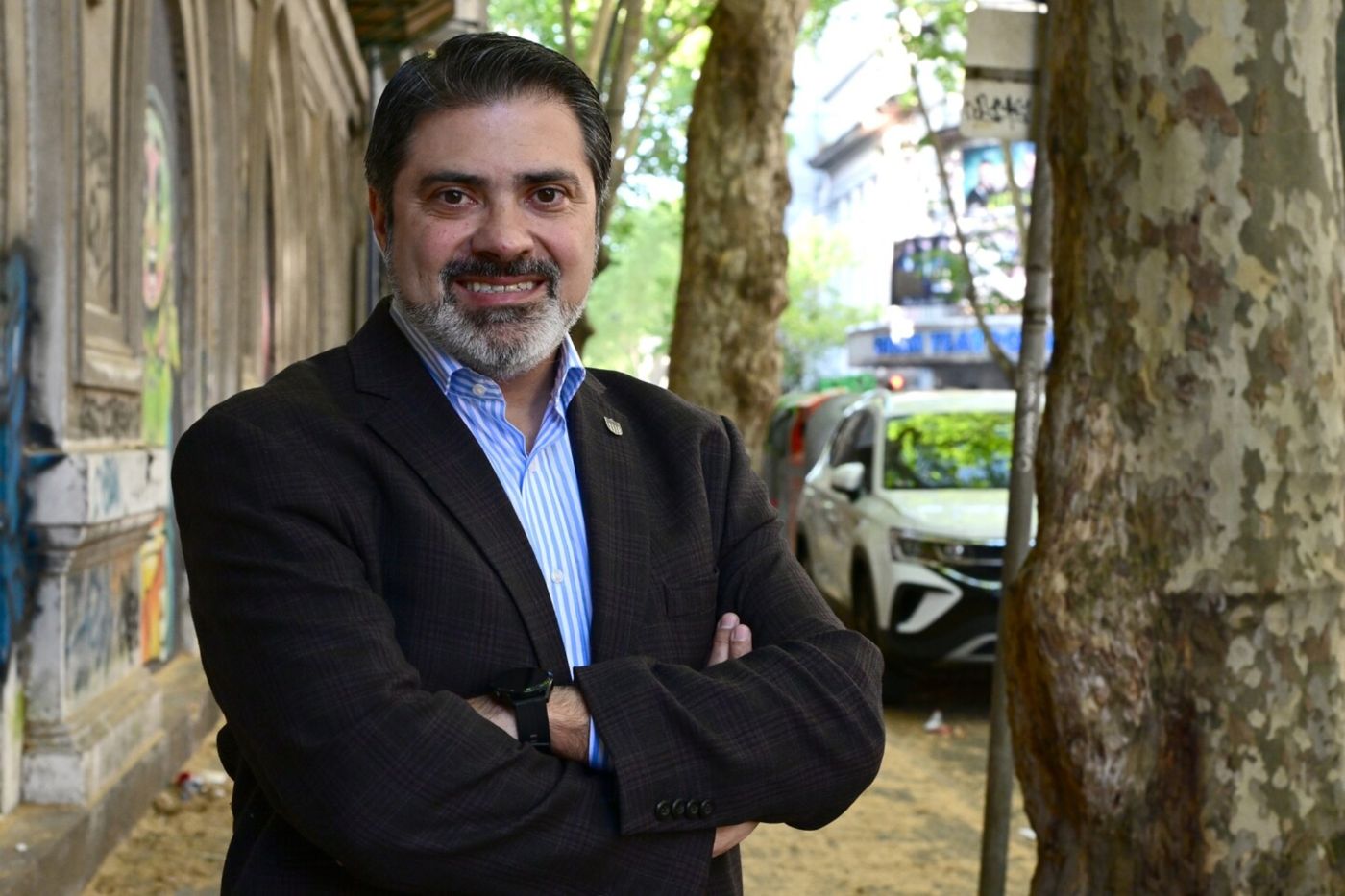 Gastón Tealdi, presidente de la SAD Rampla Juniors.