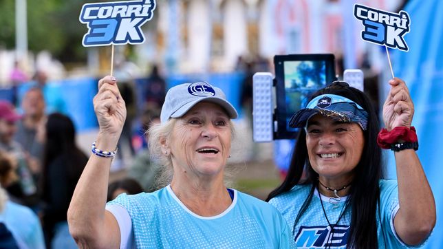 con tres categorias y recorridos para todas las edades, se corre la maraton de la defensoria del pueblo