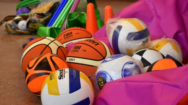provincia invertira $38,5 millones para equipar escuelas platenses con material deportivo