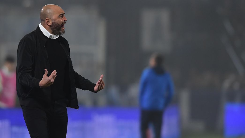 El desaforado festejo de Marcelo Méndez por el agónico triunfo de Gimnasia