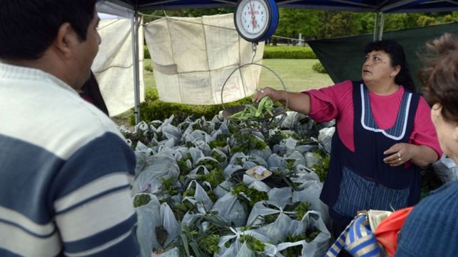 productores regalaran 10 mil kilos de verduras frescas en pleno centro de la plata