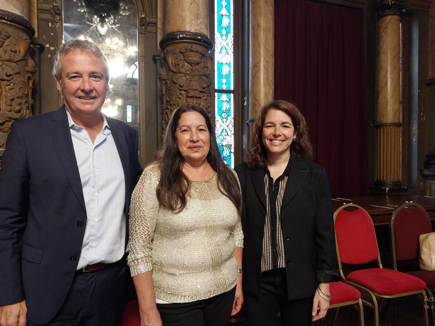 Los concejales de La Libertad Avanza, Guillermo Bardón y Florencia Defeo, junto a Griselda Leonor Vargas. Los concejales de La Libertad Avanza, Guillermo Bardón y Florencia Defeo, junto a Griselda Leonor Vargas.