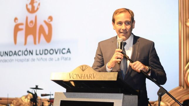 garro en la gala de la fundacion ludovica: hay estar cerca de los que mas necesitan