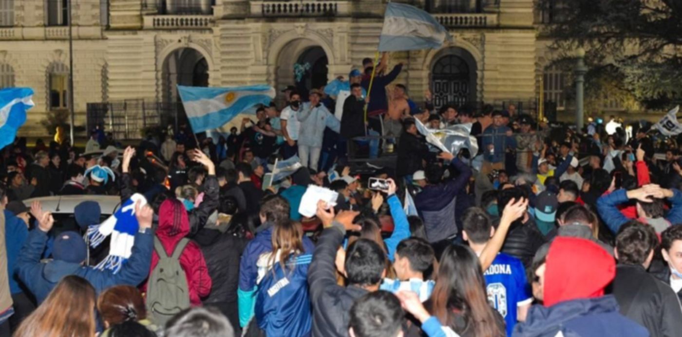 Festejos selección argentina Copa América
