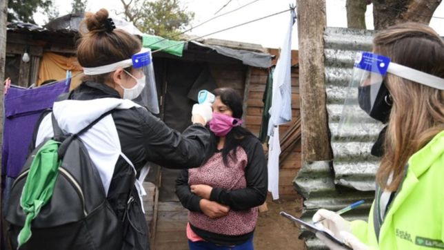sigue subiendo el numero de contagios de covid-19 en la plata