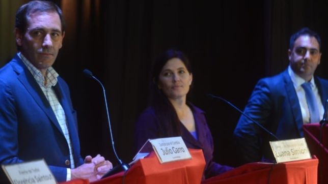 a derecha e izquierda, la pelea mas fuerte fue entre marcelo pena y luana simioni