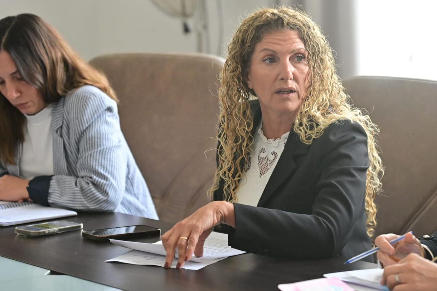 La secretaria de Producción de la Municipalidad de La Plata, Mercedes Lagioiosa
