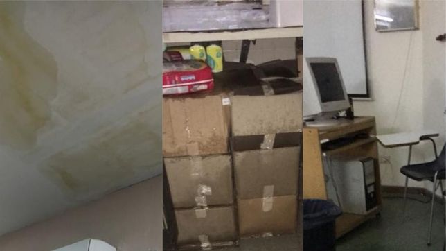 video: asi quedo el hospital san martin tras la tormenta